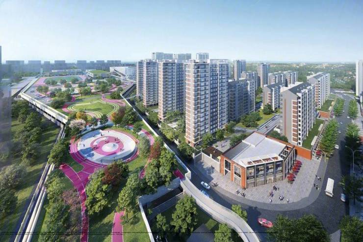 盘发布：售楼处电线小时电线最新房价楼盘评测新葡京新站区招商奥体公园-合肥新盘必买楼(图5)